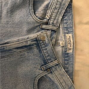 Abercrombie & Fitch High Rise Light Blue Jeans